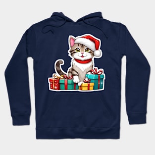 Cat christmas and gift christmas Hoodie